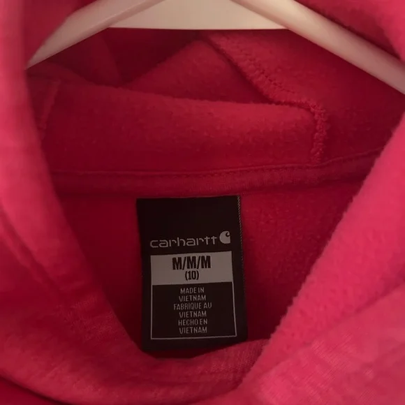 Carhartt Kids Vibrant Red Sweatshirt - Picture 3 of 3